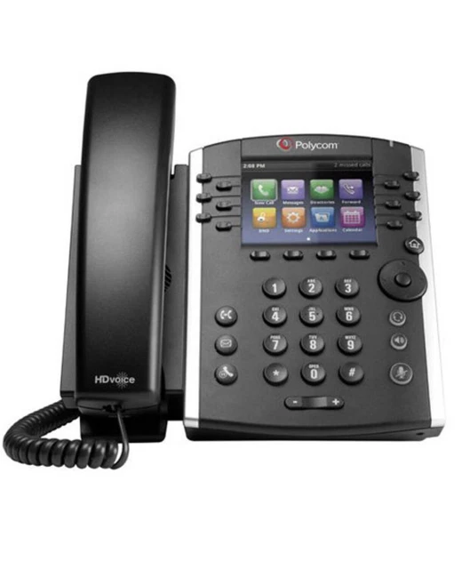 ※ New in Original Box ※ Polycom VVX 400 PoE Business Media Phone  2200-46157-025