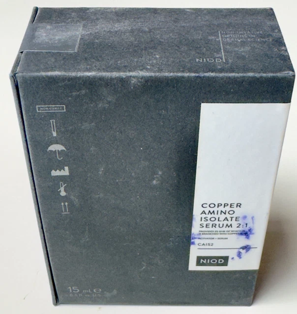 NIOD COPPER AMINO ISOLATE SERUM 2:1 (CAIS2) 30ml - BNIB Sealed £5.99 ...