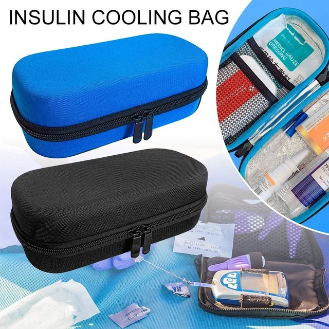 Medicla Cooler Drug Congelatore per Diabete Pillola Protettrice Sacchetto Raffreddante Insulina