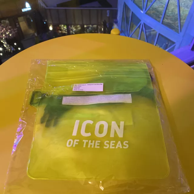 ICON OF THE Seas Royal Caribbean 2024 Inaugural Season Waterproof Cross