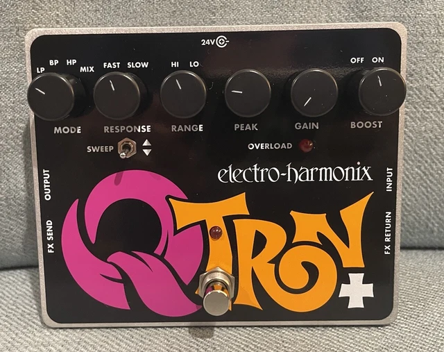 NEW ELECTRO-HARMONIX Q-TRON+ Plus Envelope Filter Pedal Envelope ...