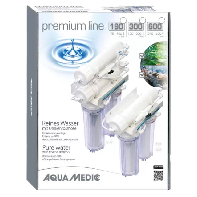 Aqua Medic Premium Line 600 Reverse Osmosis Unit Water Filter