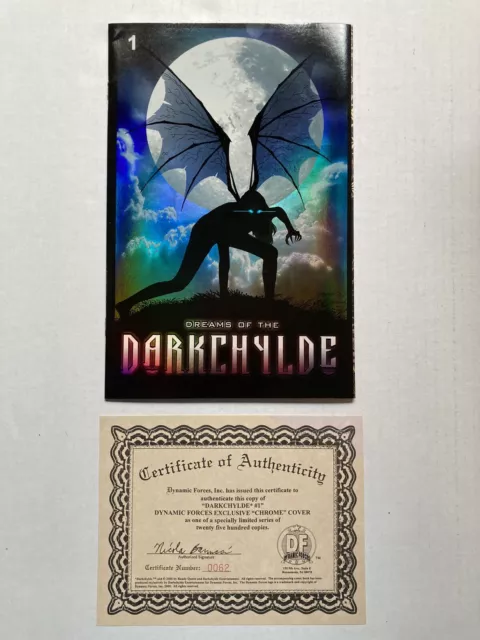 Dreams Of The Darkchylde #1 Dynamic Forces Exclusive Chrome Cover W/ Coa 1/2500