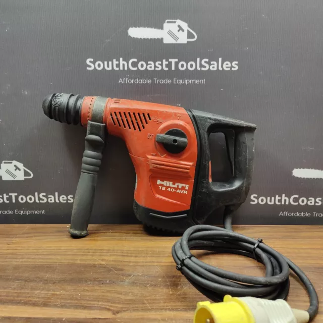 Hilti TE40 AVR Hammer Drill Breaker 110v SDS . GWO VAT INC . FREE P&P '4894