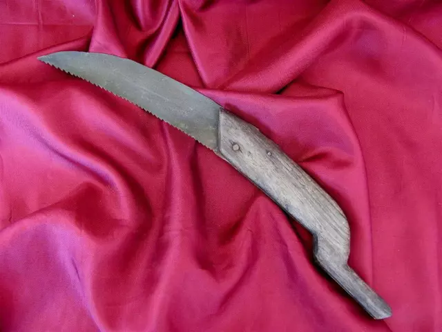 1700s ANTIQUE TURKISH OTTOMAN MUSLIM ISLAMIC FOLDING PRUNING SAW KNIFE 2