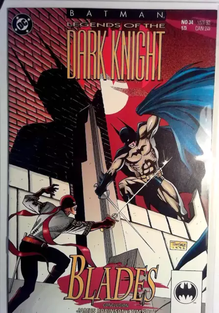 Legends of the Dark Knight #34 DC Comics (1992) NM 1st Print Comic Book