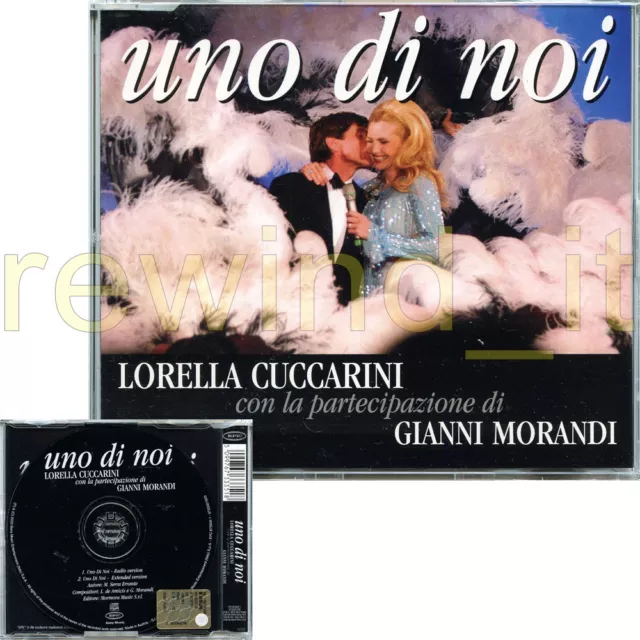LORELLA CUCCARINI GIANNI MORANDI "UNO DI NOI" CDsingolo 2002 FUORI CATALOGO