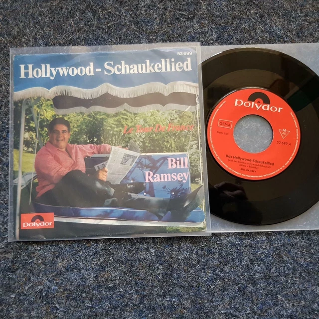 Bill Ramsay BILL RAMSEY - Hollywood-Schaukellied/ Le Tour de France 7'' Single EUR ...