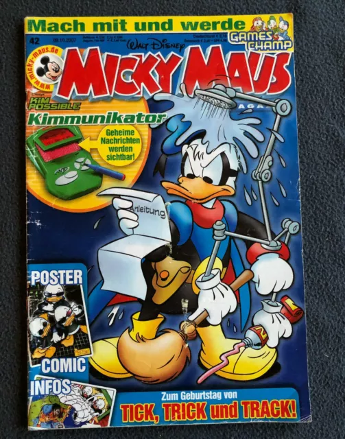 Walt Disneys Micky Maus Heft 42 vom 09.10.2007 Ehapa (258)
