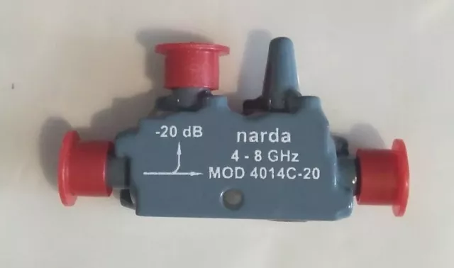 COUPLEUR DIRECTIONNEL NARDA :MOD 4014C-20/-20dB/ 4-8Ghz/Jamais Utilisé