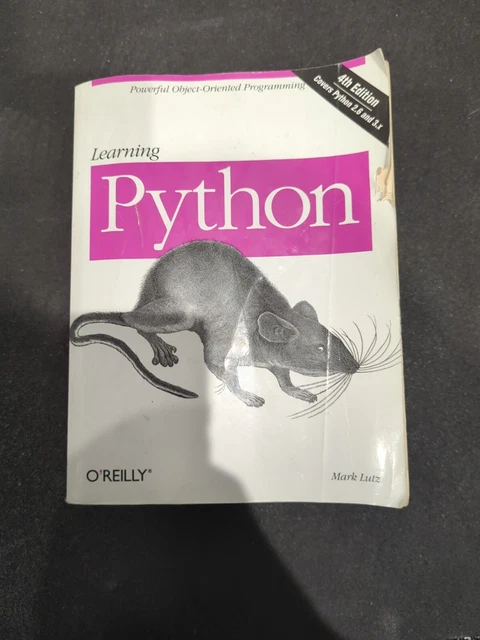 ANIMAL GUIDE SER.: Learning Python : Powerful Object-Oriented ...