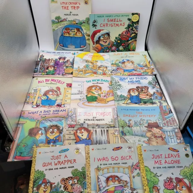 LITTLE CRITTER by MERCER MAYER Huge Lot of 15 Children's Books - BB233