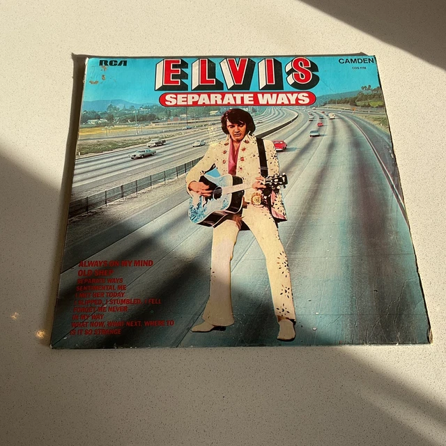 ELVIS PRESLEY SEPARATE Ways UK (GB) LP Stereo $165.85