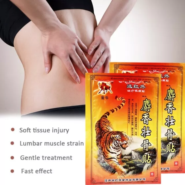 Tiger Balm Pain Relief Plaster Patches Herbal Medicated 7 x 10 cm - AU SELLER 3