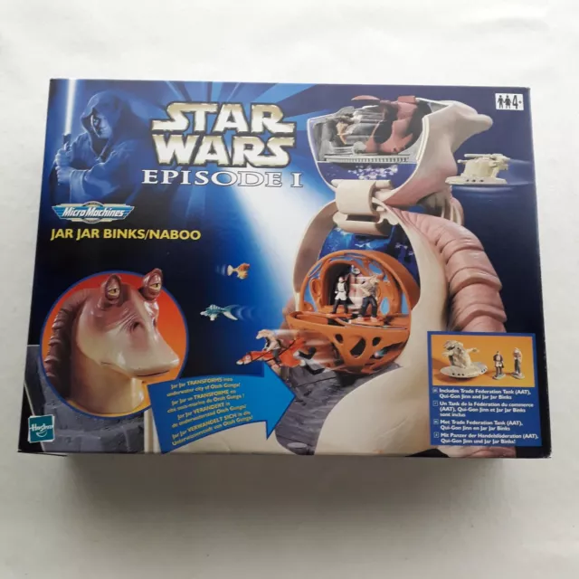 Hasbro Star Wars Episode 1 Micro Machines Set - Jar Jar Binks / Naboo