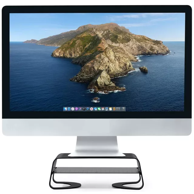 Twelve South Curve Riser Ergonomic Desktop Stand for iMac, Displays & Monitors