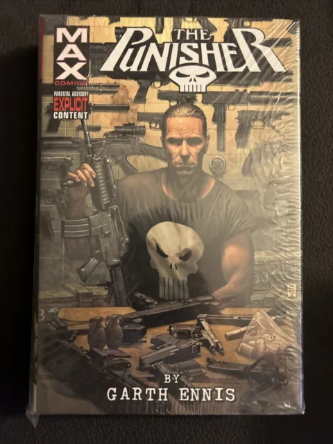 The Punisher By Garth Ennis Hardcover Vol. 1 Marvel Max Omnibus Sealed Oop