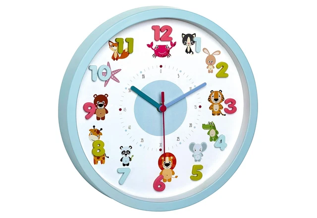 Réveil Analogique Pour Enfants TFA Dostmann Best Friends - Mouvement Silencieux, Rétroéclairage, Rose - 14