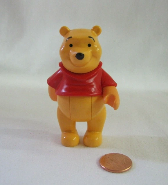 RARE LEGO DUPLO Disney WINNIE THE POOH BEAR FIGURE Minifig Plastic Toy