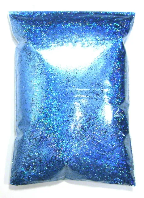 15oz / 444ml Sky Blue Jewels Holographic Metal Flake .025", Holo Paint Additive