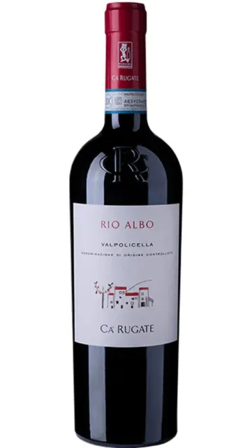 Cà Rugate Valpolicella DOC Rio Albo 2021 Vino Rosso Italiano 1 bottiglia 750 ml