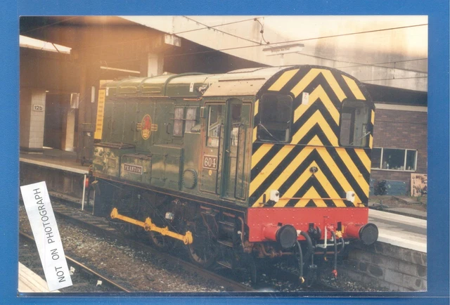 Class 08 Rear CLASS 08 DIESEL SHUNTER 08604 PHANTOM AT NEW STREET.PHOTOGRAPH 10 x ...