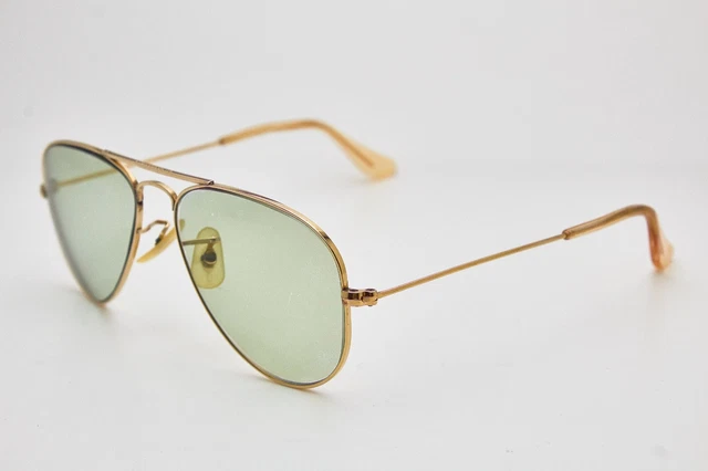 Vintage Sunglasses AVIATOR 10K GF Gold Filled 52 mm Bausch&Lomb Eyewear U.S.A Vintage Sunglasses AVIATOR 10K GF Gold Filled 52 mm Bausch&Lomb Eyewear U.S.A
