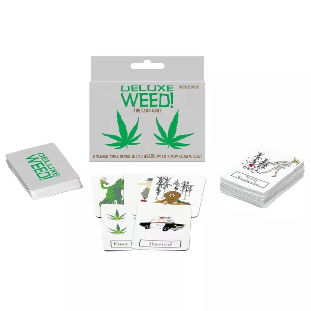 Deluxe Weed Card Game  Adult Party Game