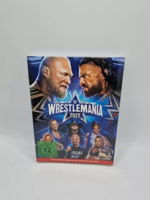 Wrestlemania - WWE: - 2022 / Nr. 38 [3 DVD's/NEU/OVP]  Wrestling