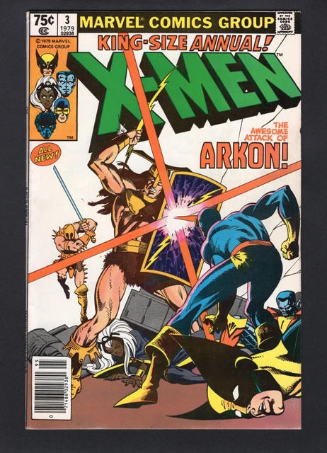 X-Men Annual #3 Vol. 1 Frank Miller Cover Newsstand Marvel Comics '79VF/NM