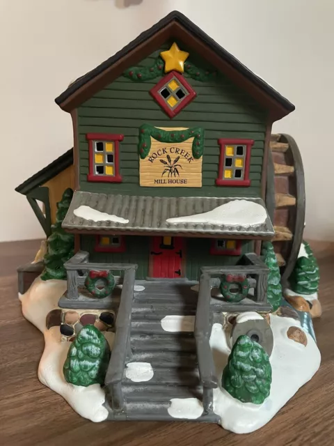 Department Dept 56 Original Snow Village ROCK CREEK MILL HOUSE Retired 54932