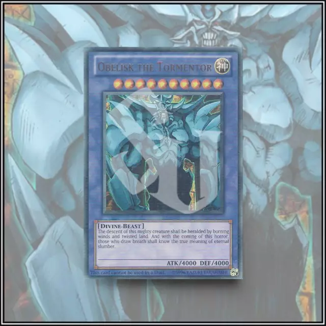 YuGiOh OBELISK THE TORMENTOR | YUGI'S DECK ▪️ ULTRA RARE ▪️ LIMITED EDITION 💎