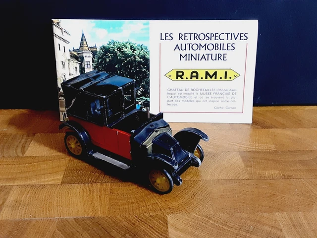 Boite Rami JMK Amedée Bollée la Mancelle 1878