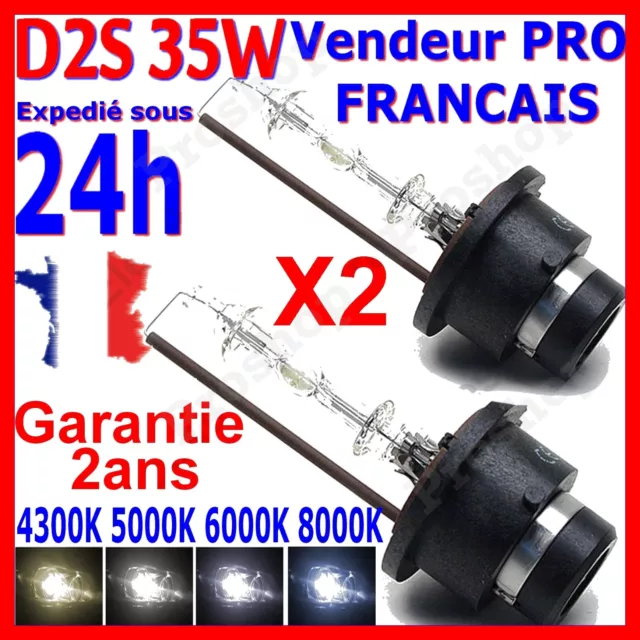 2 Ampoules D2S Xenon Lampe Feux Hid 35W Bmw Serie 6 E63 4300K 5000K 6000K 8000K