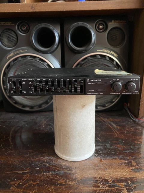 PIONEER EQ-6010 - RARE Old School Vintage Car Graphic Equalizer