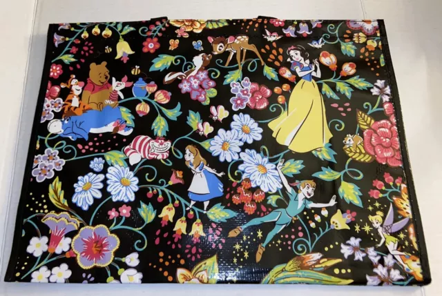 New Vera Bradley Market Tote Bag, Limited Edition, Disney Classics On The Green