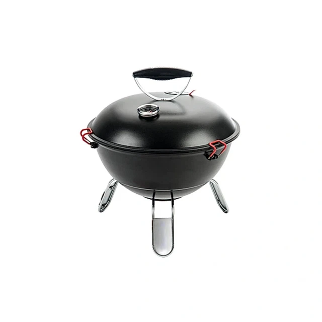 Landmann Kohle-Grill Piccolino 31382 Kugelgrill tragbar mit Grillzange