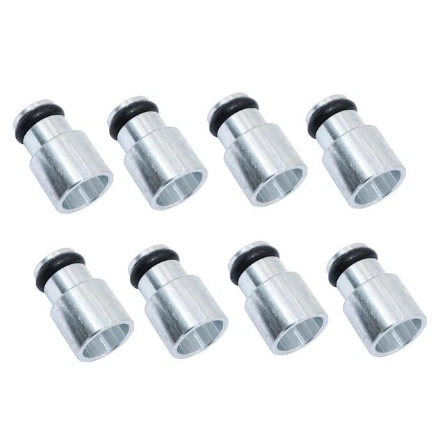 8x LS3 LS7 Shorty Fuel Injector Adapter Spacer For A LS1 LS2 Manifold New MO