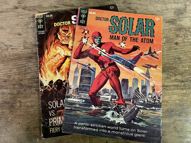Doctor Solar Man Of The Atom #10 17 (1965) Lot Of 2 Silver Age Gold Key Comics