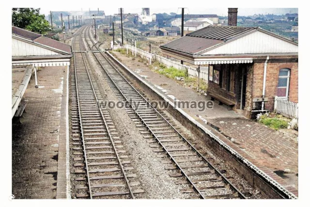 bbc0315 - British Rail - Bilston West Railway Station in Sept.1962 - print 6x4