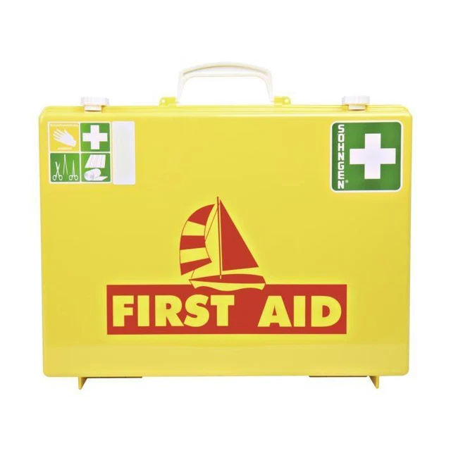 First Aid Sailing MT CD Notfallkoffer für Schiffe gelb