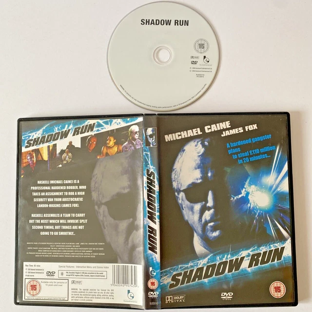 SHADOW RUN [DVD] Michael Caine, James Fox. Heist action drama. FREE ...