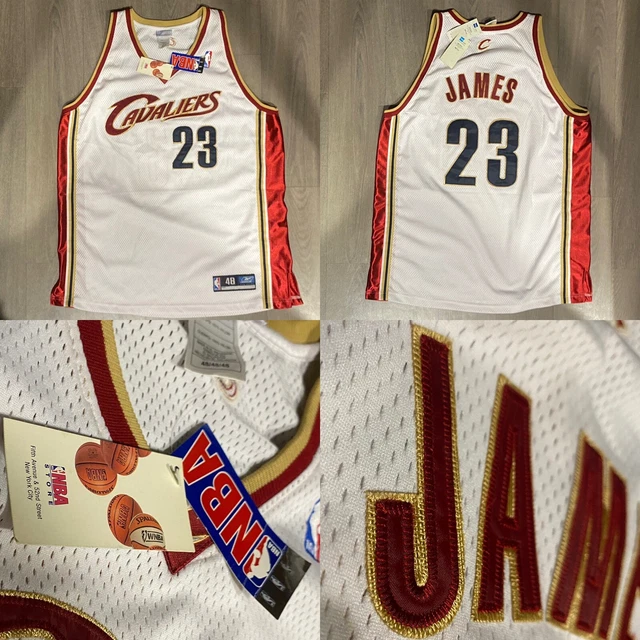 OFFICIAL BNWT REEBOK Cleveland Cavaliers 23 LeBron James NBA