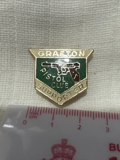 Vintage Grafton Pistol Club Badge