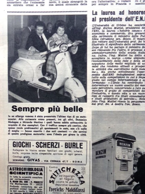 La Tribuna Illustrata 18 Febbraio 1962 Massoneria Conquista Antartide Elisabetta 2