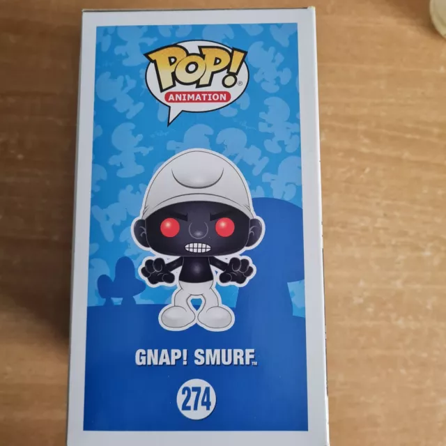 Figurine Funko Pop The Smurfs 274 Gnap! Smurf  En Boite