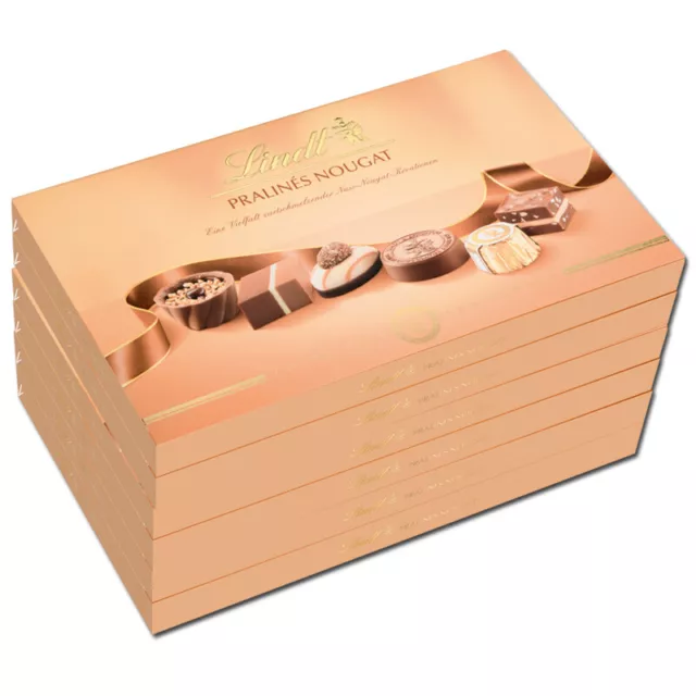 (41,86€/1kg) Lindt Pralines Nougat Schokolade 6 Packungen je 200g