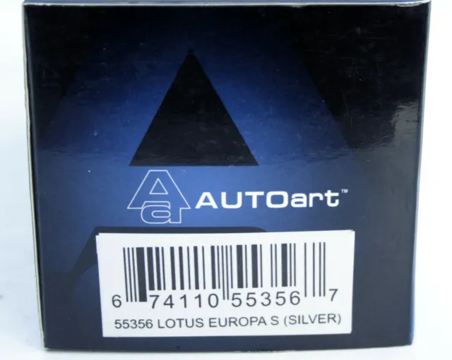 Lotus Europa S Bj. 2006-2010, Argenté Métallique, Autoart-Modell Dans M.1 : 43, 8