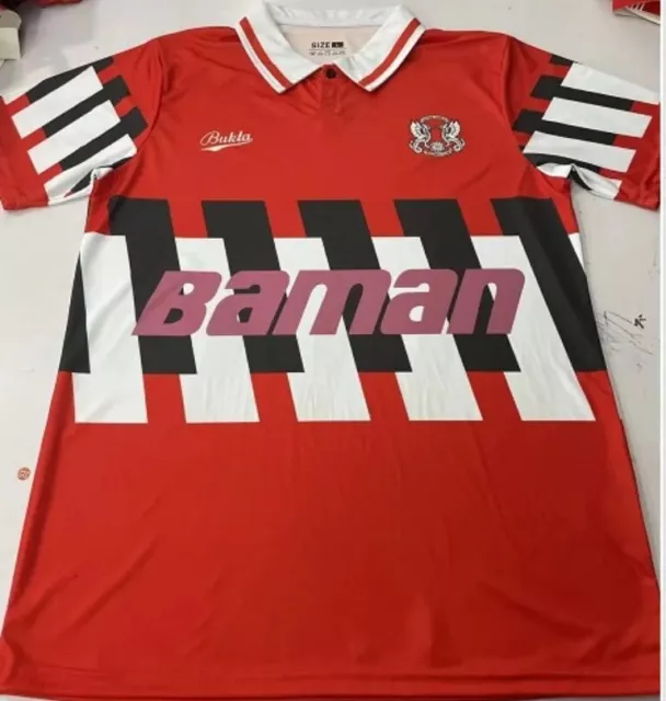 Leyton Orient 1990 home football shirt, size l /  large