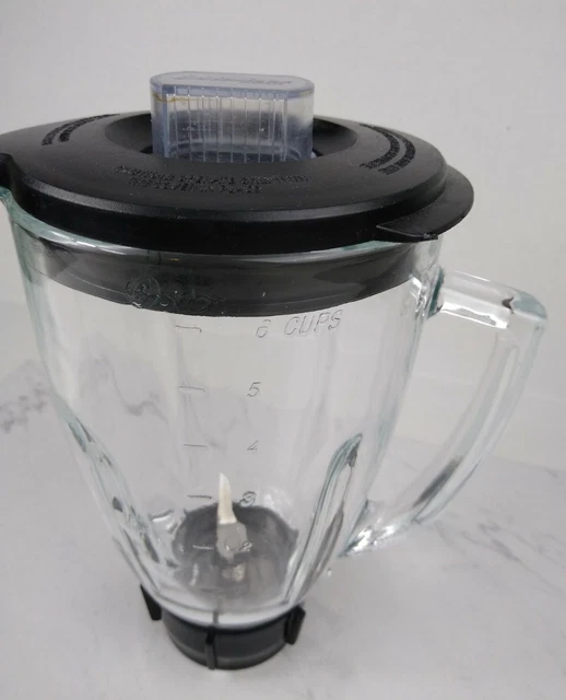 Oster 6 Cup Replacement Parts Pitcher w/Lid & Blade Blender Jar Glass Original